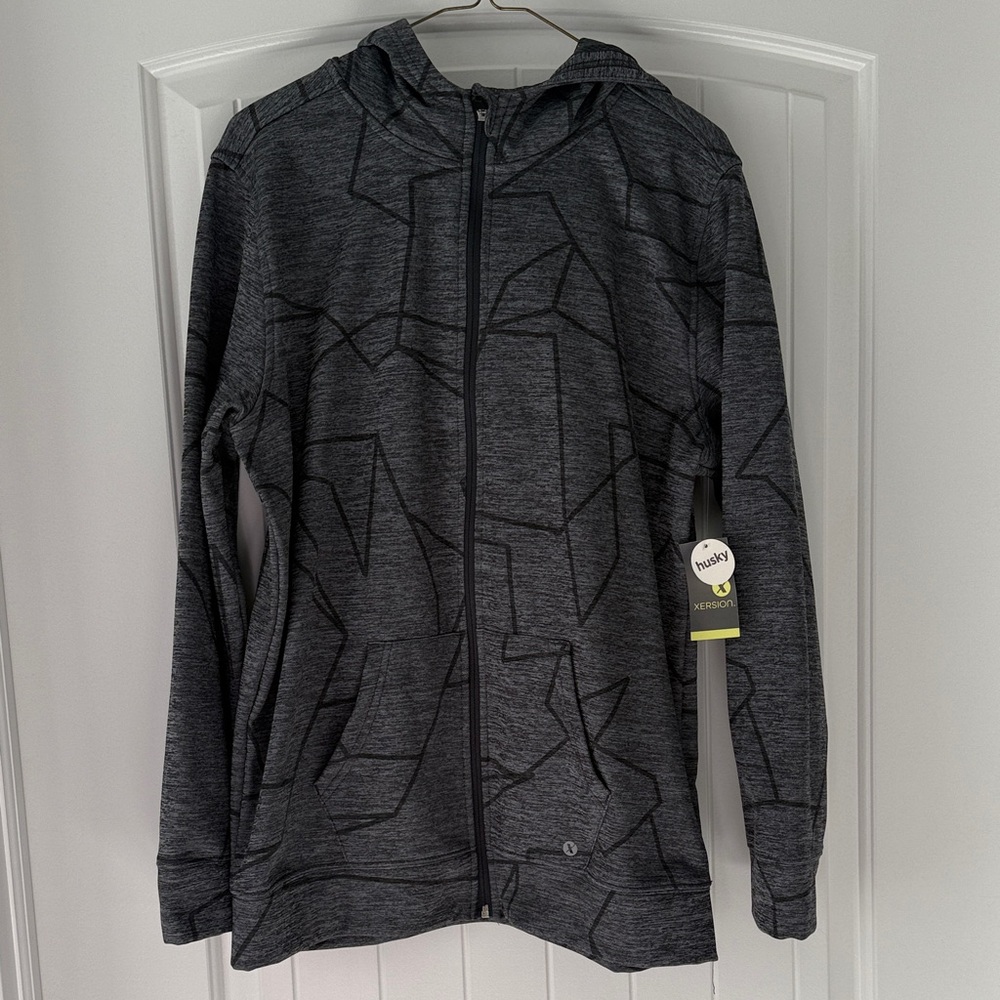 Xersion Charcoal Heathered Hoodie